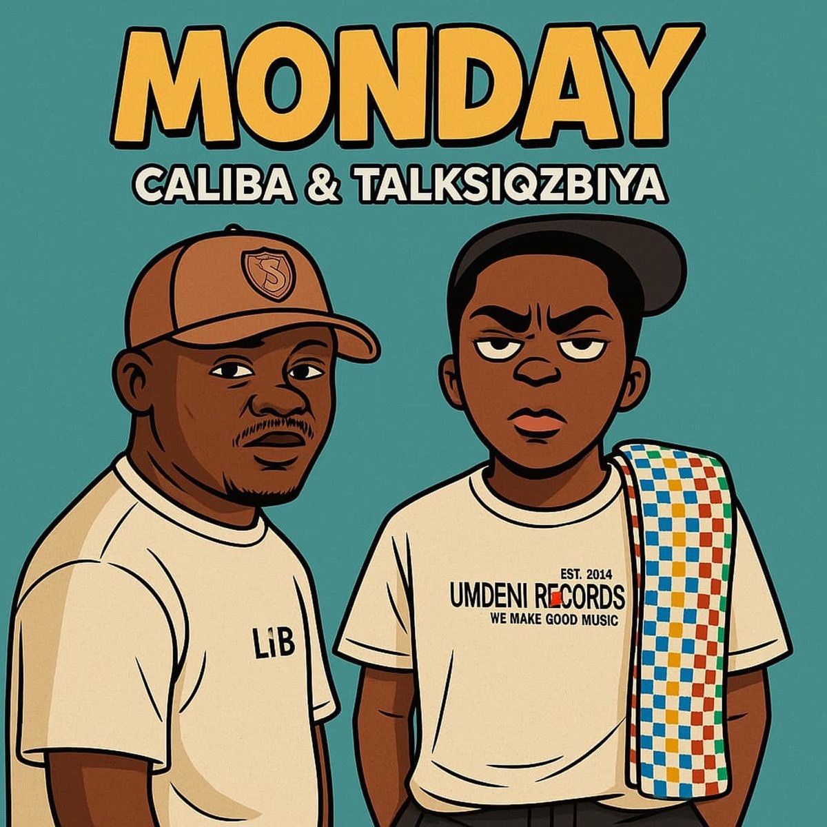 Monday - Single by Caliba & TalksiqZbiya album cover