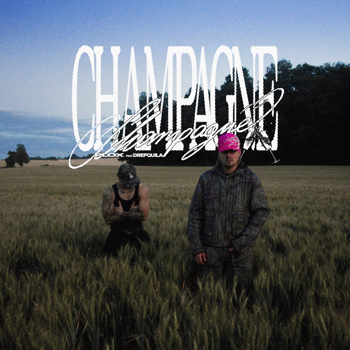 CHAMPAGNE - Single by Plox & DrefQuila album cover