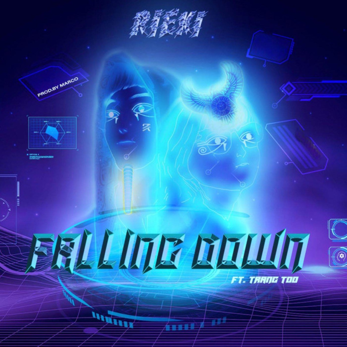 Falling Down - Single by Marco, Rieki & Trang Too album cover