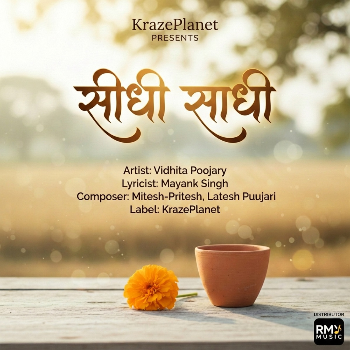 Seedhi Saadhi (feat. Shraddha Bangera Poojari & Latesh Puujari) - Single by Vidhita Poojary album cover