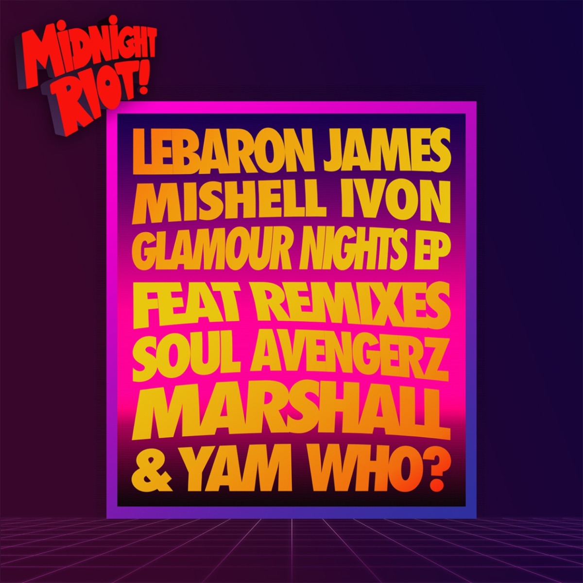 Glamour Nights - Single by Mishell Ivon & LeBaron James album cover