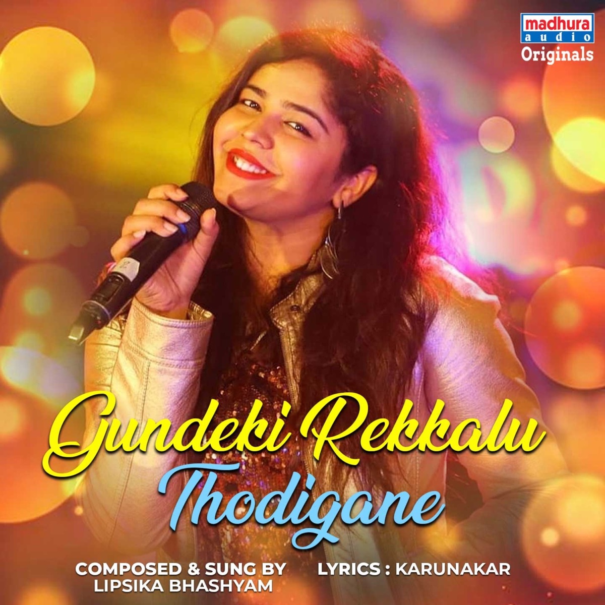 Gundeki Rekkalu Thodigane - Single by Lipsika Bhashyam & Karunakar album cover