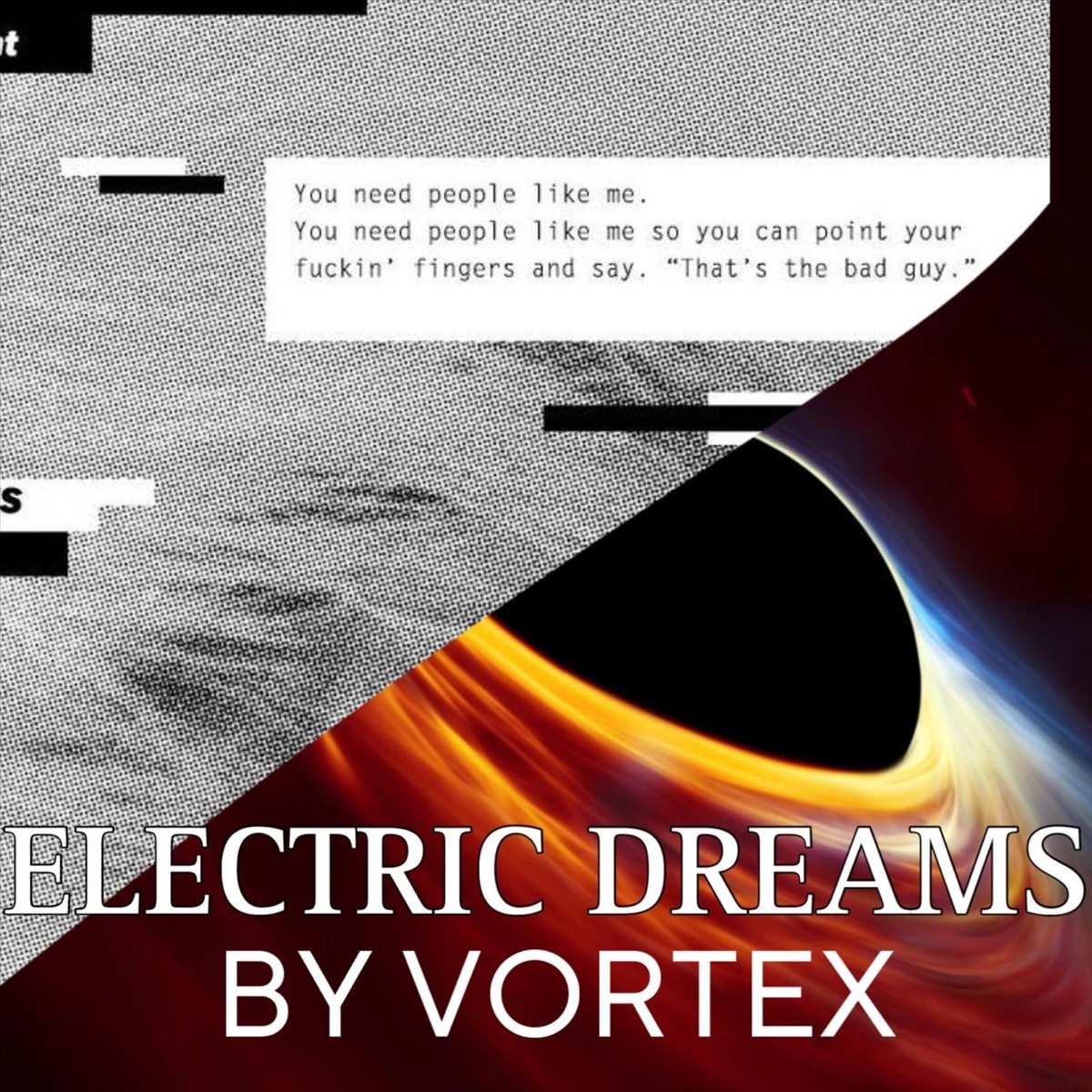 Electric Dreams - Single by Vortex album cover
