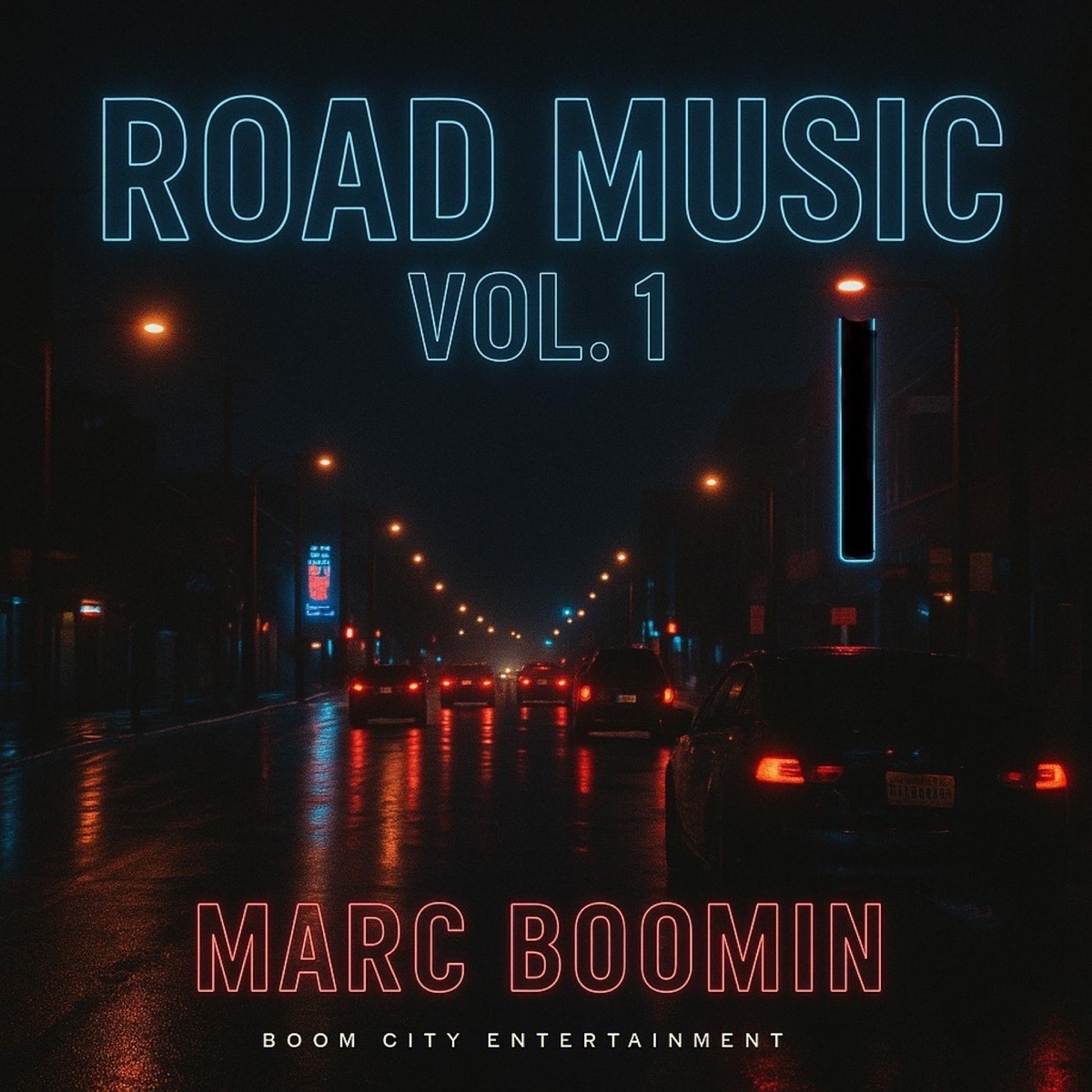 ROAD MUSIC VOL 1 by Marc Boomin' album cover