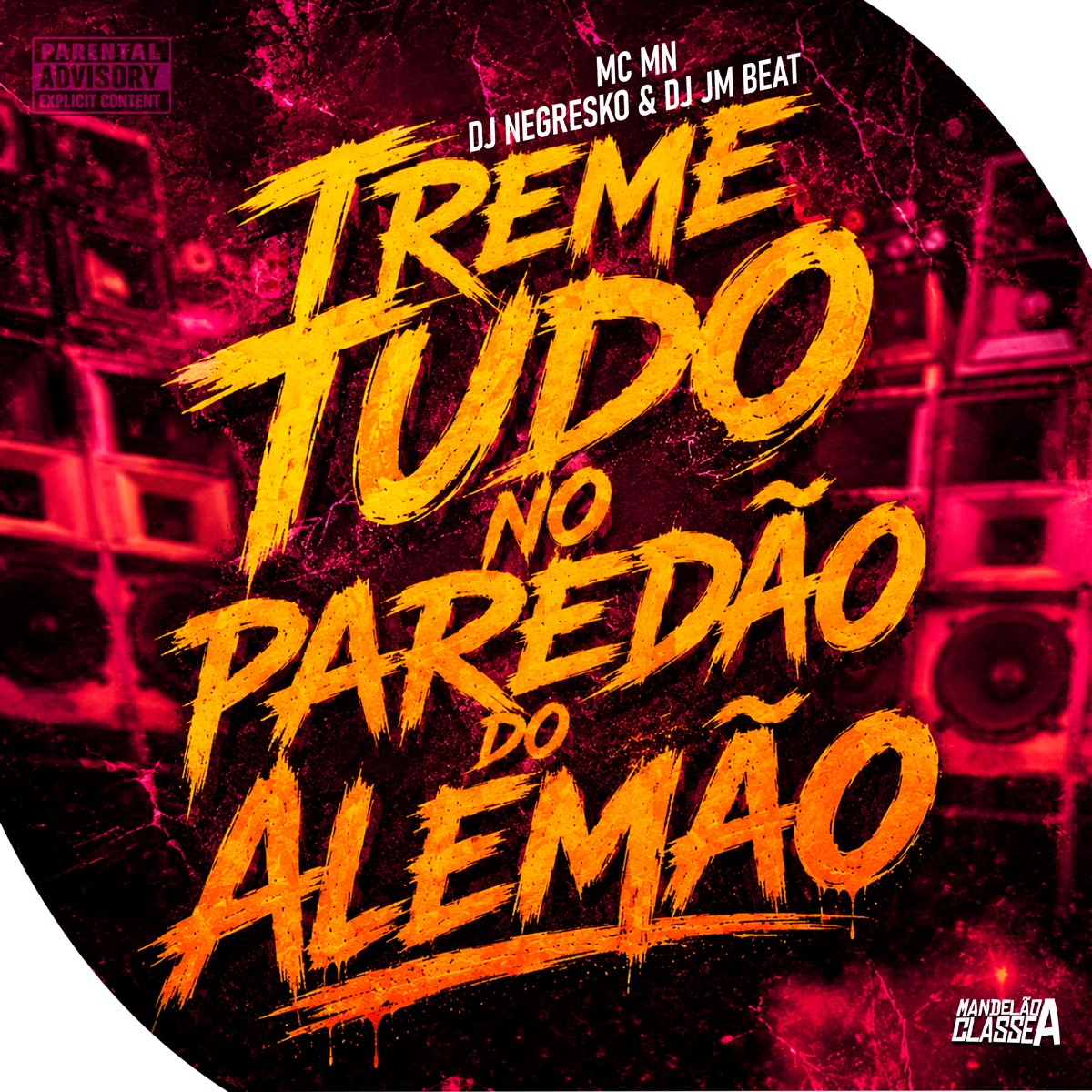 TREME TUDO NO PAREDÃO DO ALEMÃO - Single by DJ NEGRESKO, MC MN & DJ JM BEAT album cover
