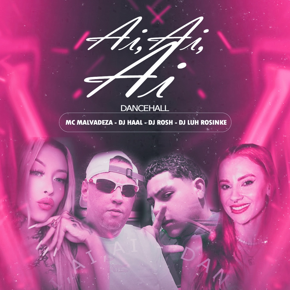 AI,AI,AI DANCEHALL - Single by DJ Haal, Mc Malvadeza, Dj Luh Rosinke & Dj Rosh album cover