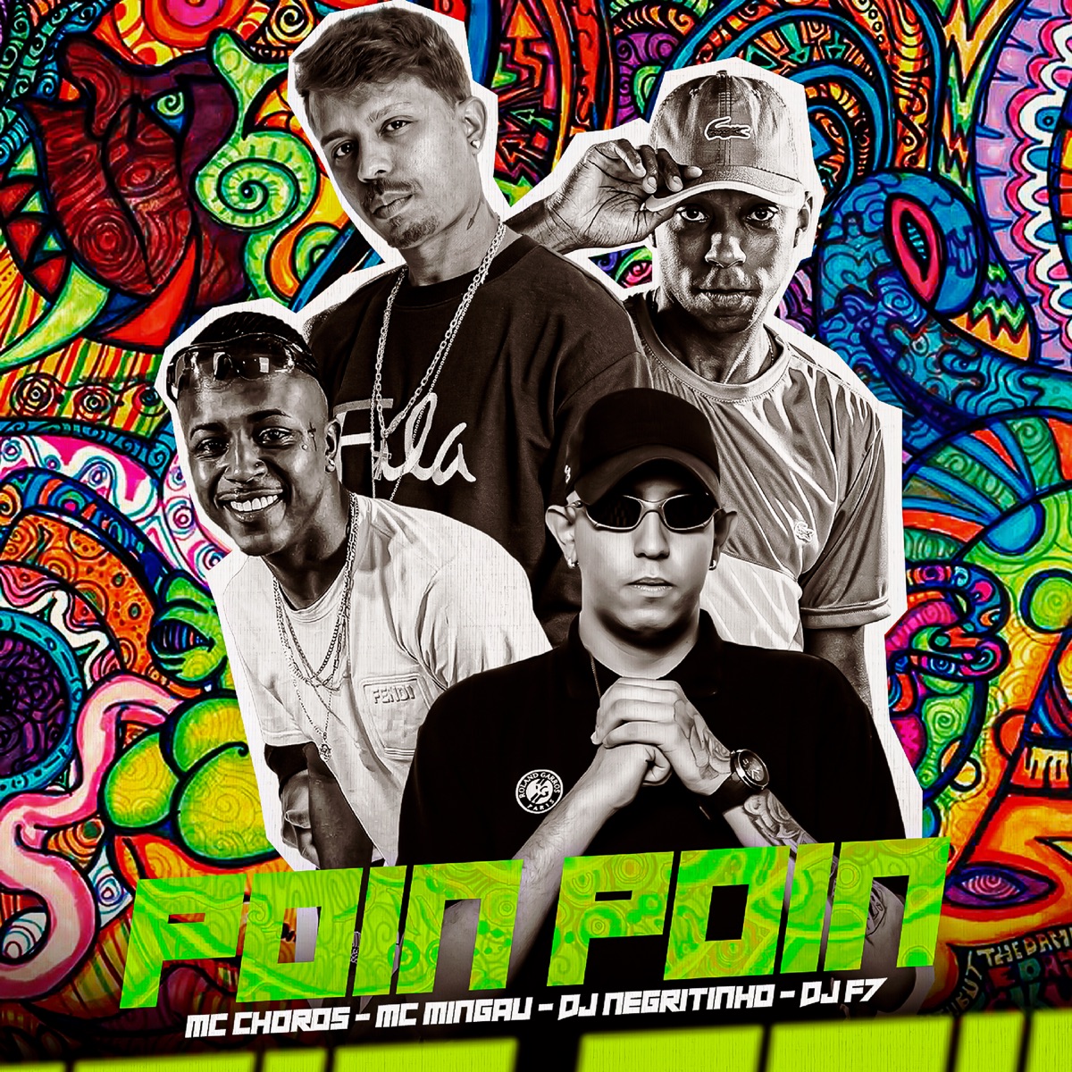 Poin Poin - Single by Mc Mingau, DJ Negritinho, DJ F7 & Mc Choros album cover