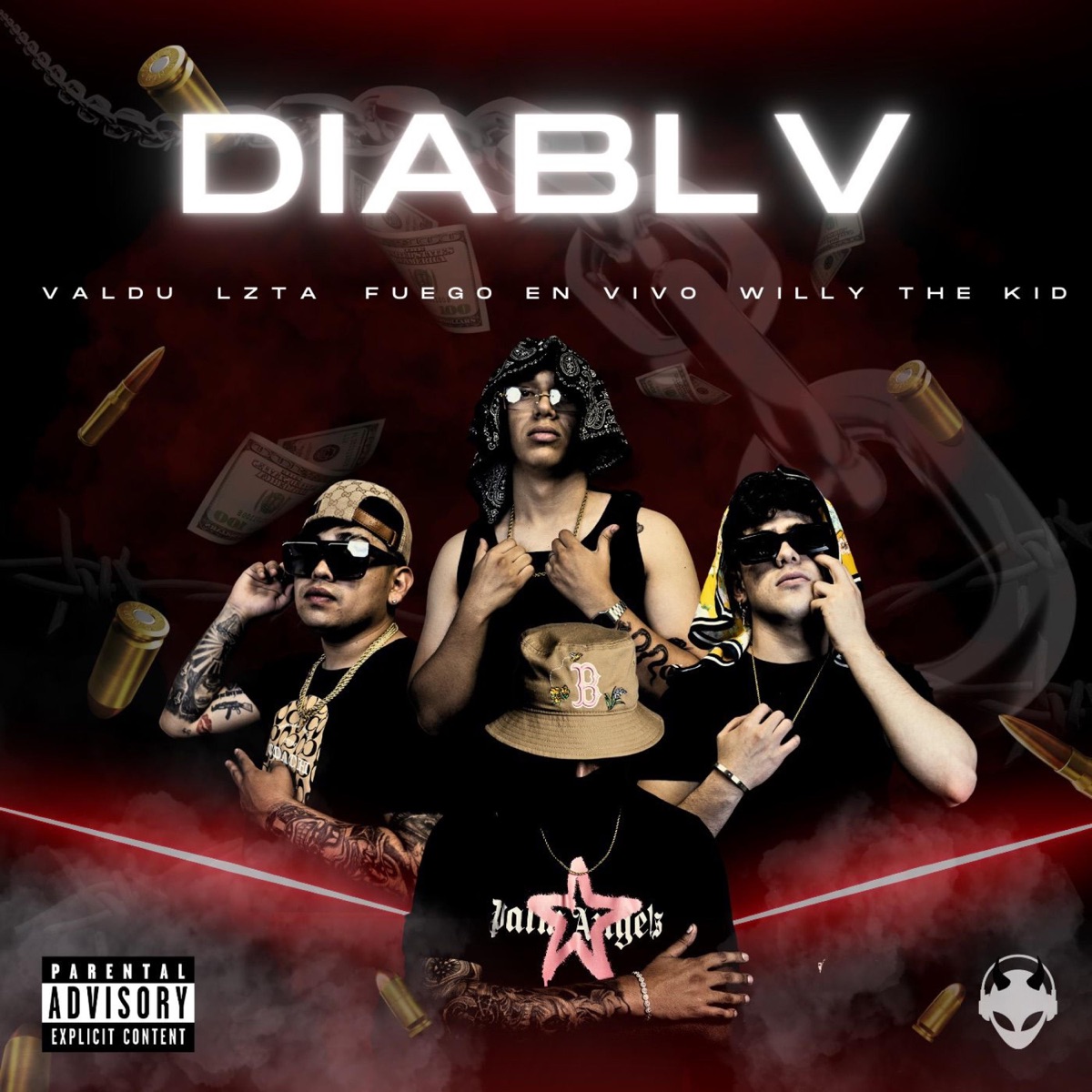 Diablv (feat. Lzta, Fuego En Vivo & Willy The Kid) - Single by Dimelo Valdu album cover