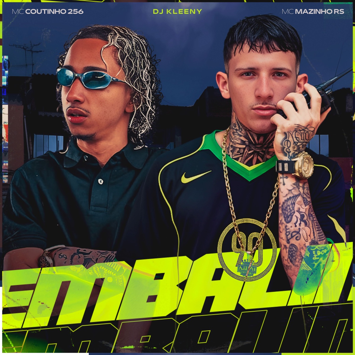 Embalin - Single by Mc Mazinho RS, Mc Coutinho 256 & DJ KLEENY album cover