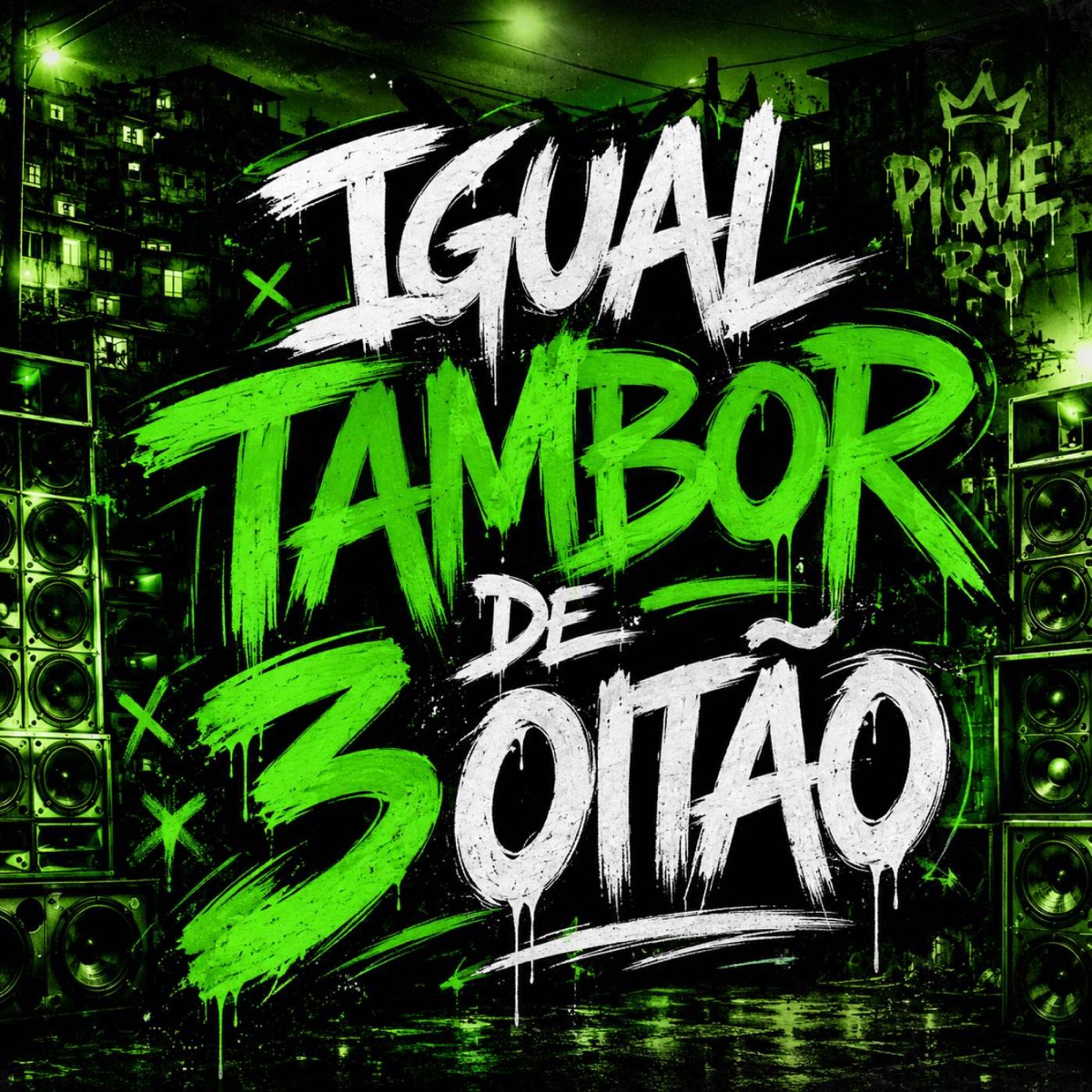 IGUAL TAMBOR DE 3OITÃO - Single by MC GORRAN, DJ JUNIOR BALLA & Mc Thata album cover