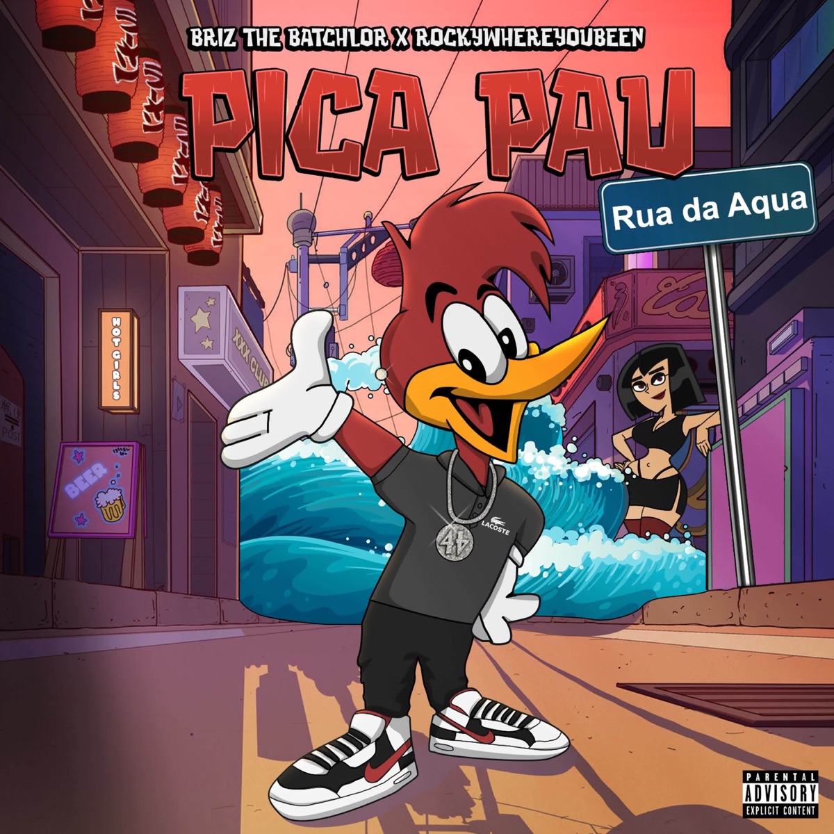 Pica Pau - Single by Briz the Batchlor & Rockywhereyoubeen album cover