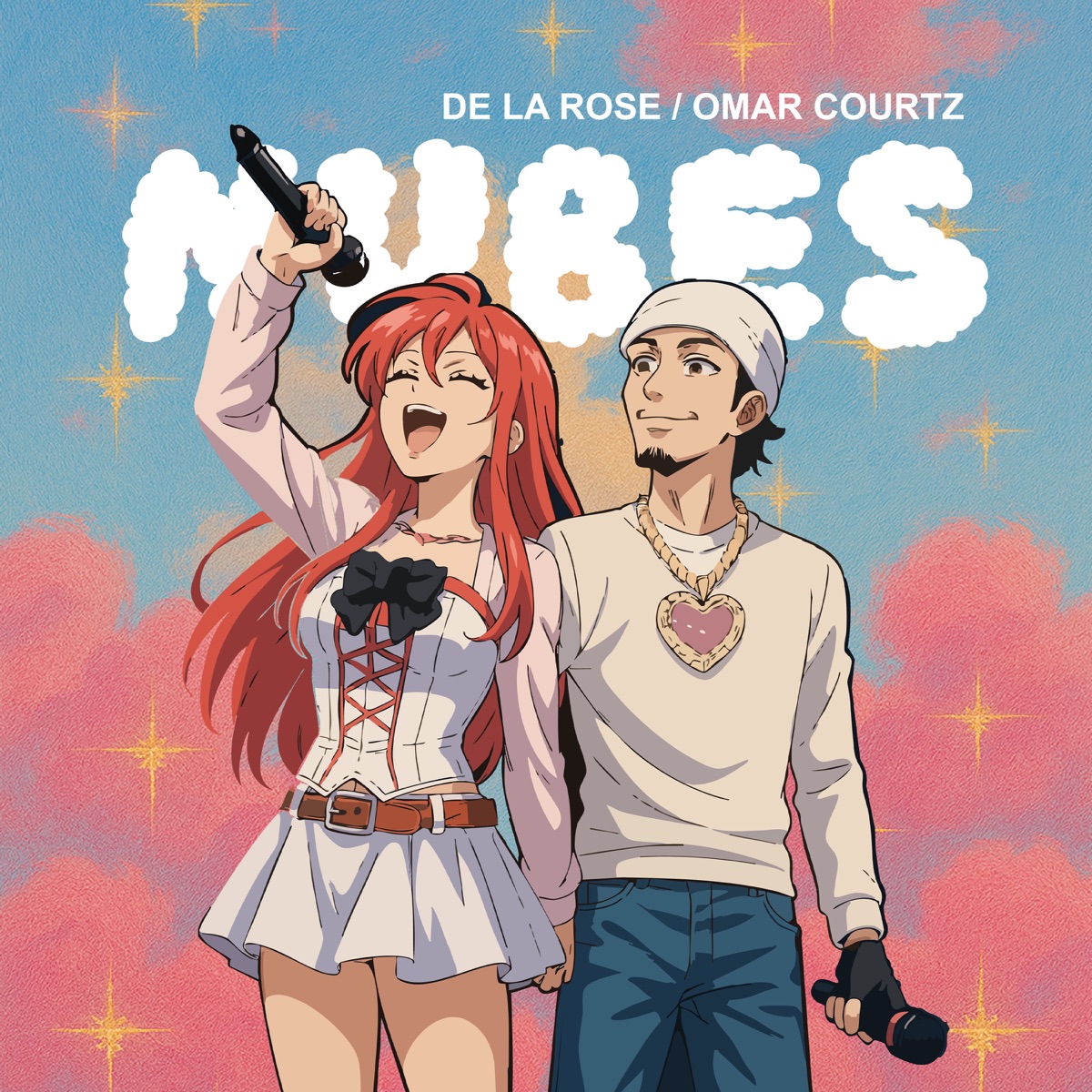 NUBES - Single by De La Rose & Omar Courtz album cover artwork