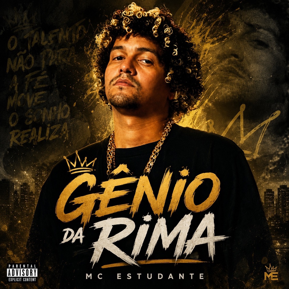 Gênio da Rima - Single by MC Estudante album cover