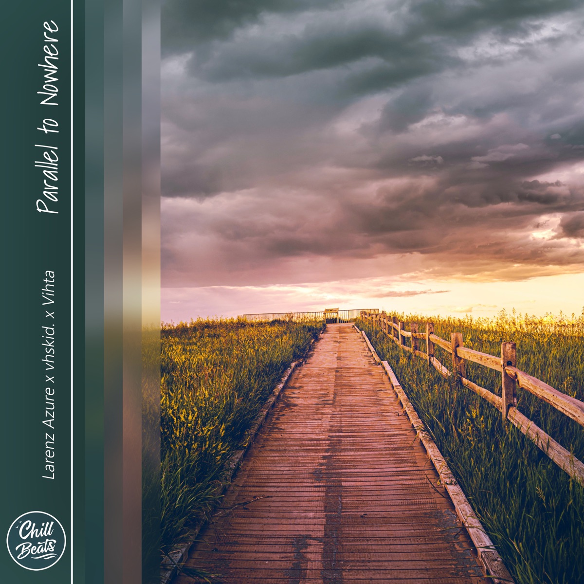 Parallel to Nowhere - Single by Larenz Azure, vhskid. & Vihta album cover