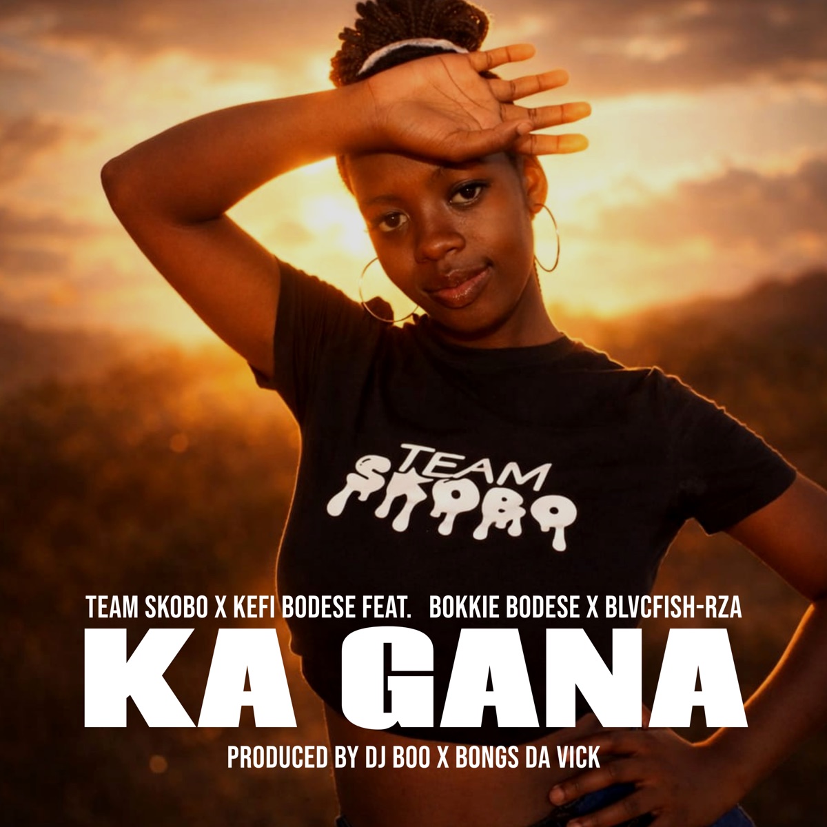 Ka Gana (feat. Bokkie Bodese, Blvckfish-rza & Kefi Bodese) - Single by Team Skobo album cover