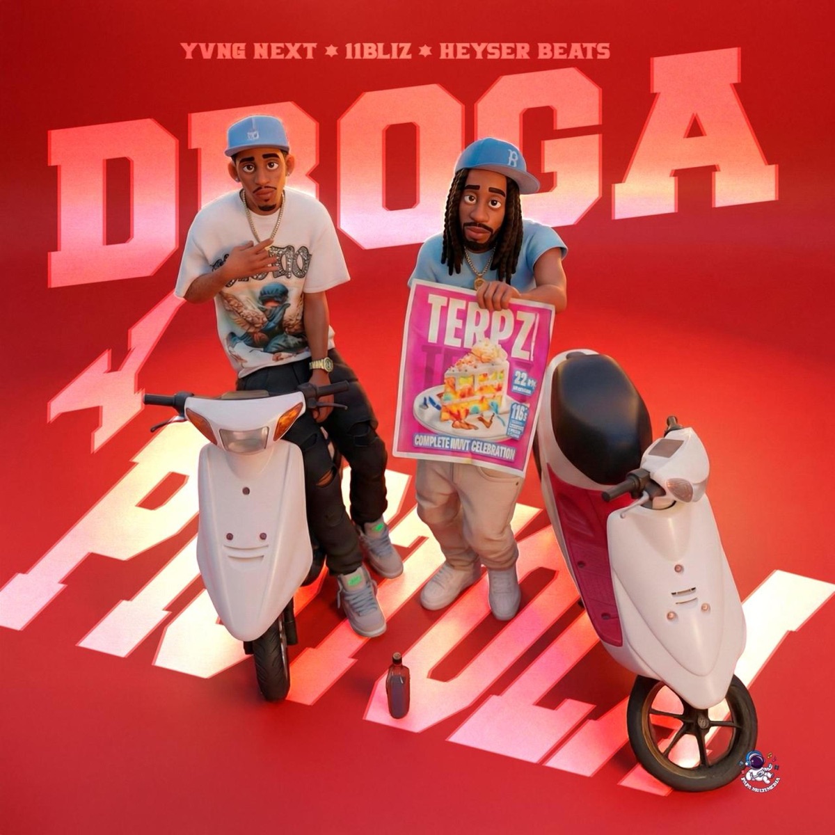 Droga y Pistola (feat. 11 Blizz & Heyser Beatz) - Single by Young Next album cover