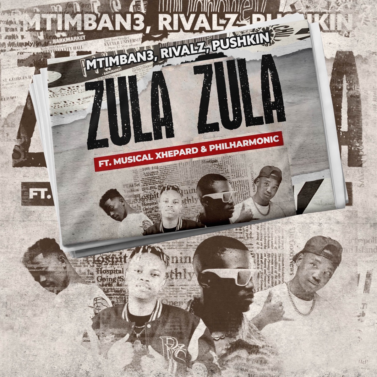 Zula Zula (feat. Philharmonic & Musical Xhepard) - Single by Mtimban3, Pushkin & Rivalz album cover