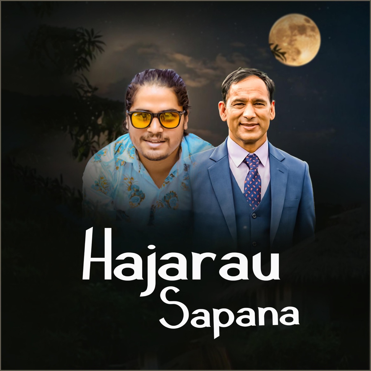 Hajarau Sapana (feat. CD Vijaya Adhikari) - Single by Pawan Oli album cover