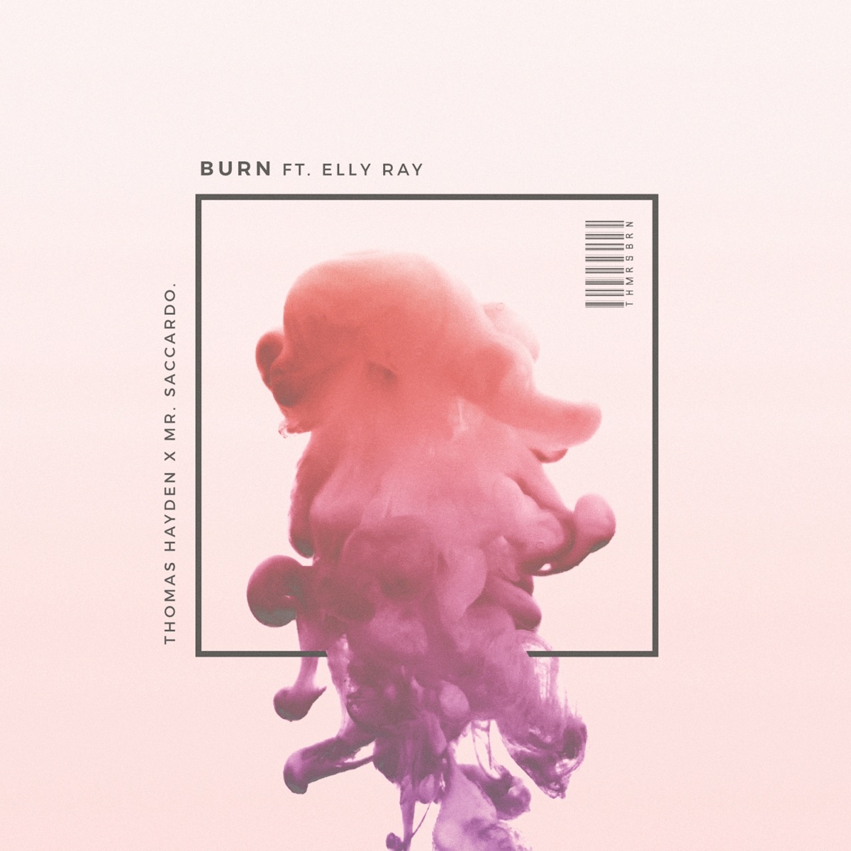 Burn (Jyye Remix) [feat. Elly Ray] - Single by Thomas Hayden & Mr. Saccardo album cover