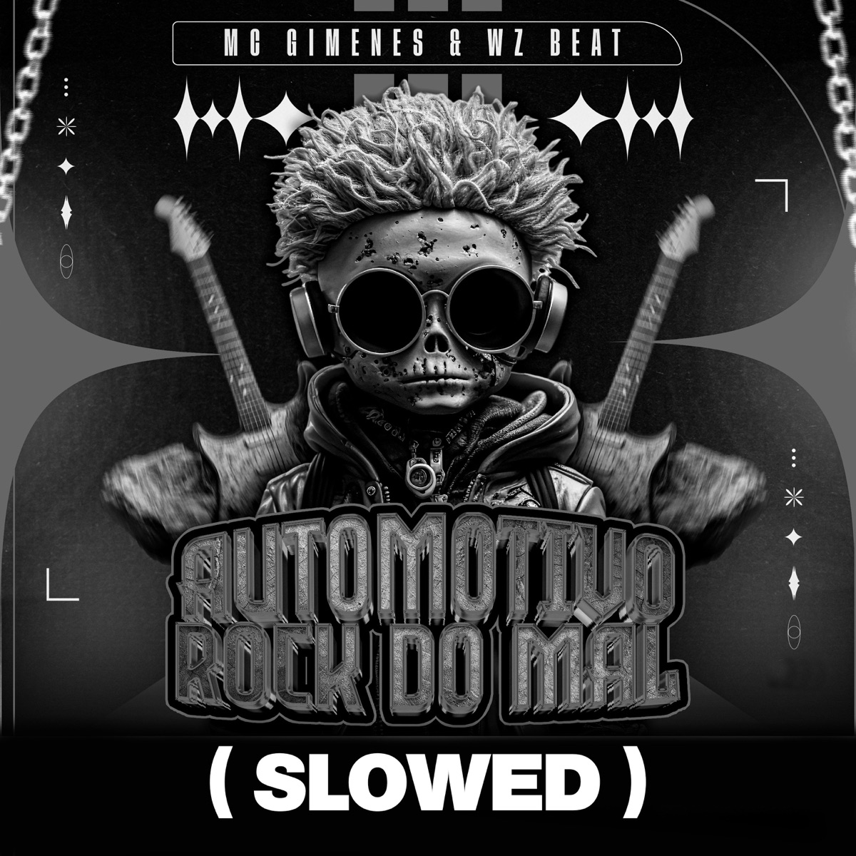 Automotivo Rock do Mal (SLOWED) - Single by WZ Beat & Mc Gimenes album cover