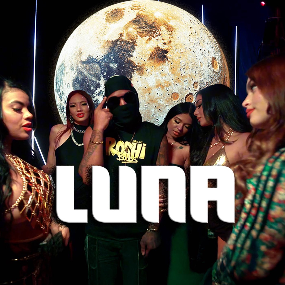 Luna Girls (feat. Mariianna, @carlienismusic, ⁨@FARAHMUSICA, @NAJWAmusica⁩, Soffi la Santa & @dorismusica507) - Single by EL10 album cover