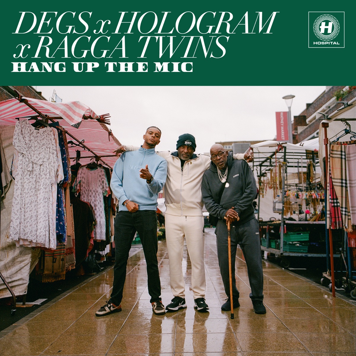 Hang Up The Mic - Single by Degs, Ragga Twins & Hologram album cover