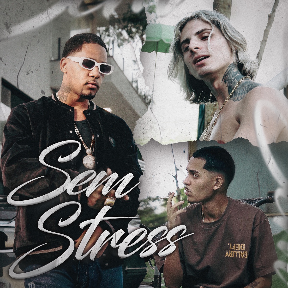 Sem Stress (feat. Jhamy) - Single by Peziinho, Pedrin & Hashi album cover