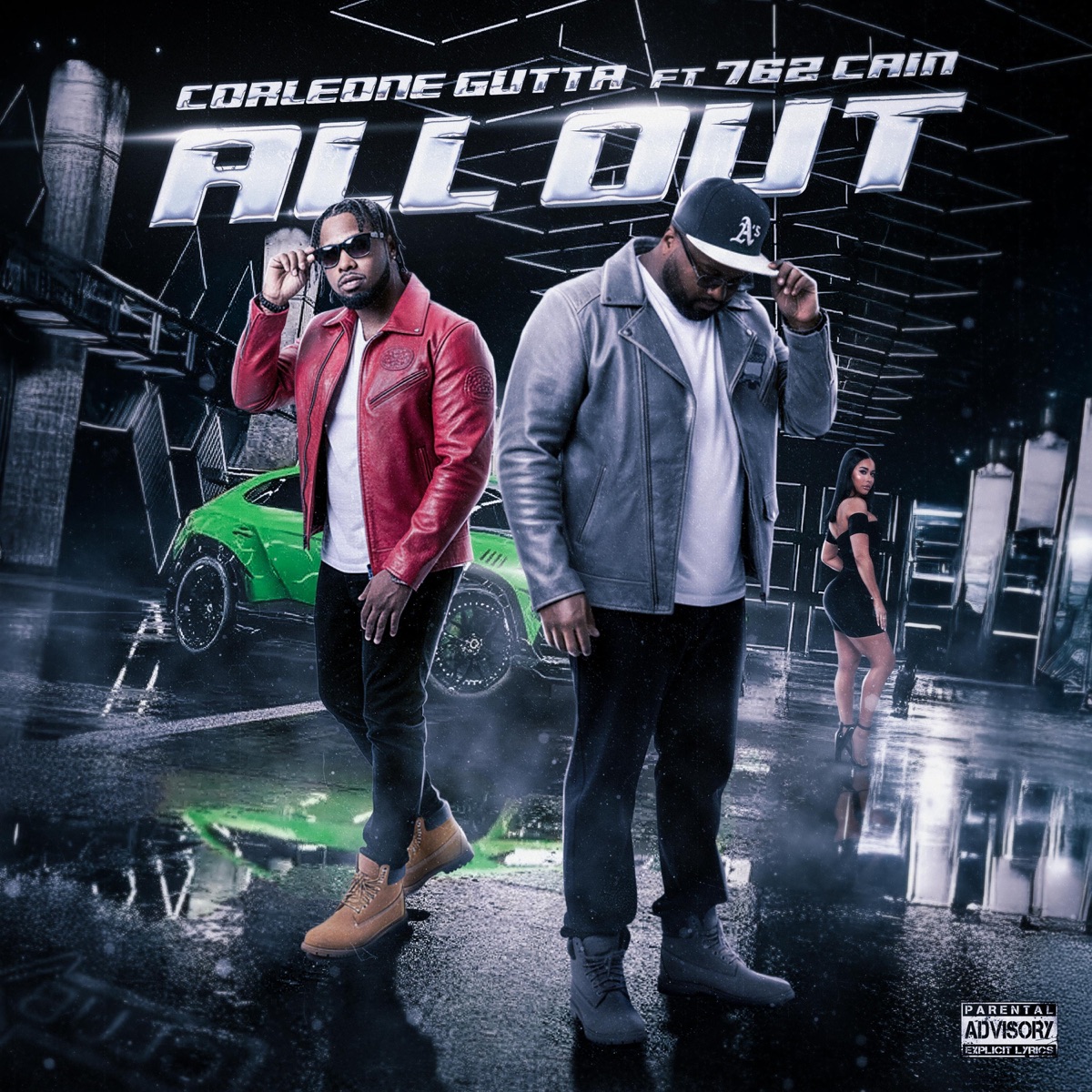 ALL OUT (feat. 762 Cain) - Single by Corleone Gutta album cover