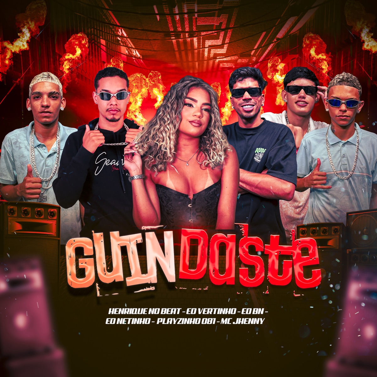 Guindaste - Single by Henrique no Beat, Eo Vertinho, Eo Netinho, Eo Bn, Playzinho 081 & mc jhenny album cover