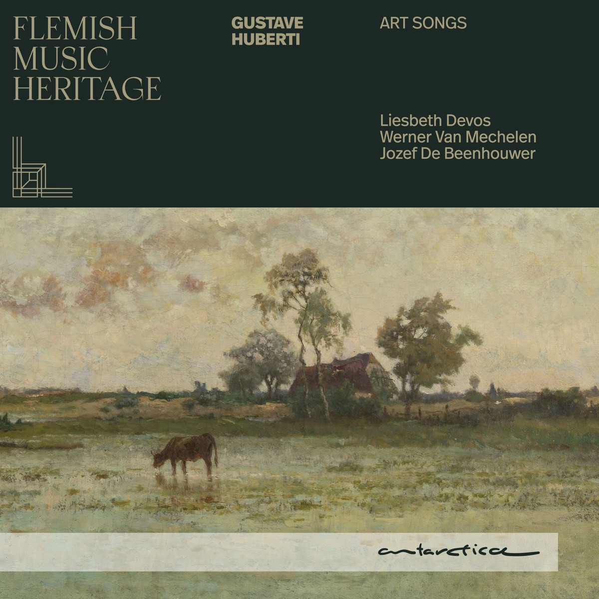 Flemish Music Heritage - Huberti: Art Songs by Jozef De Beenhouwer, Werner van Mechelen & Liesbeth Devos album cover