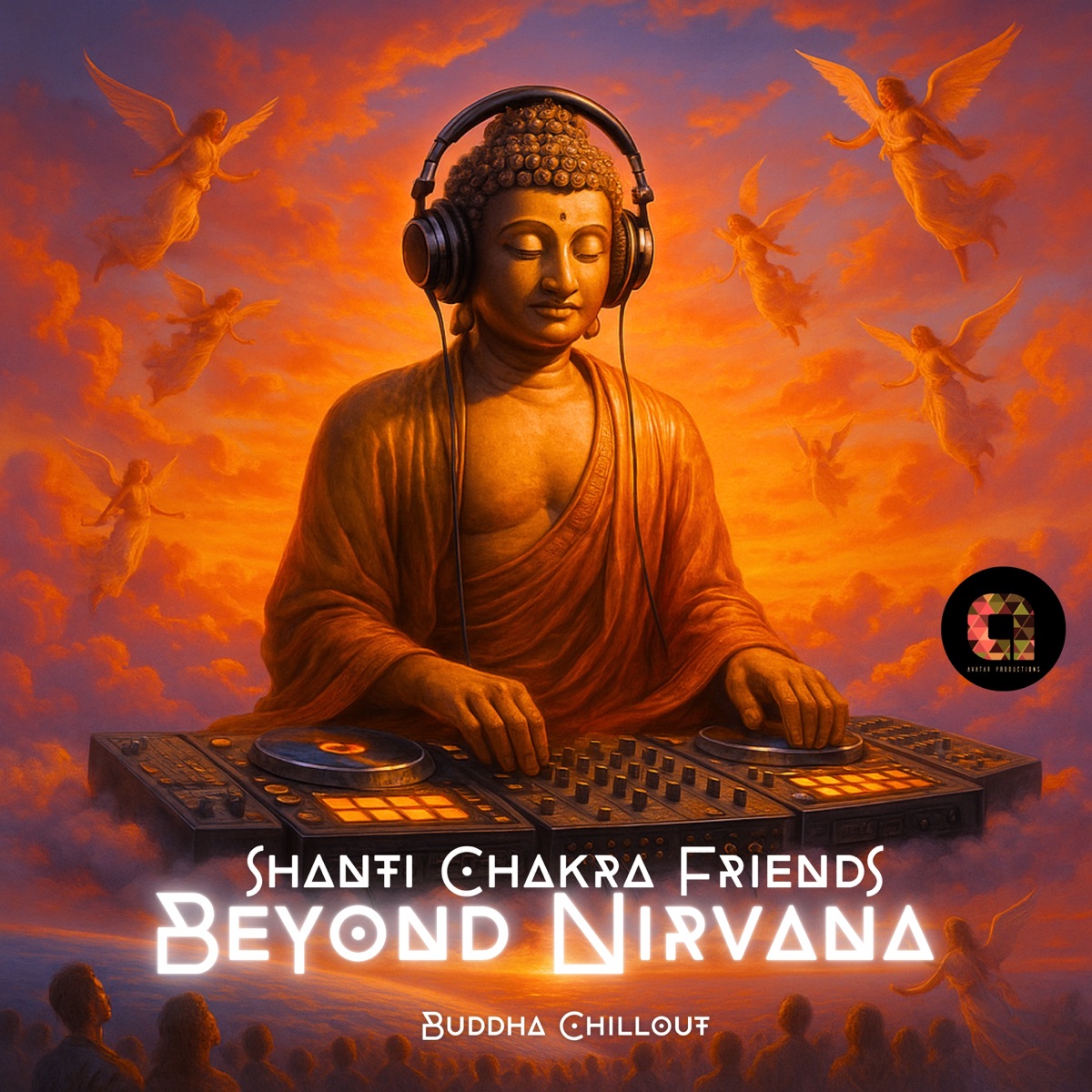 Beyond Nirvana (Buddha Chillout) by Shanti Chakra Friends album cover