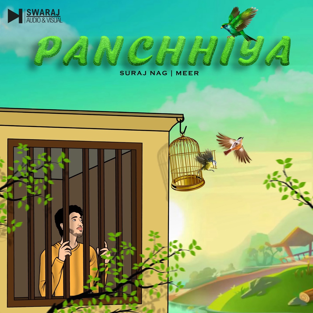 Panchhiya - Single by Suraj Nag & Meer album cover