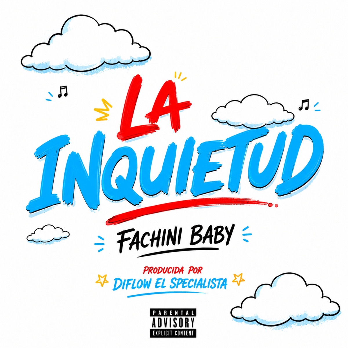 La Inquietud - Single by Fachini Baby & DiFlow El Specialista album cover