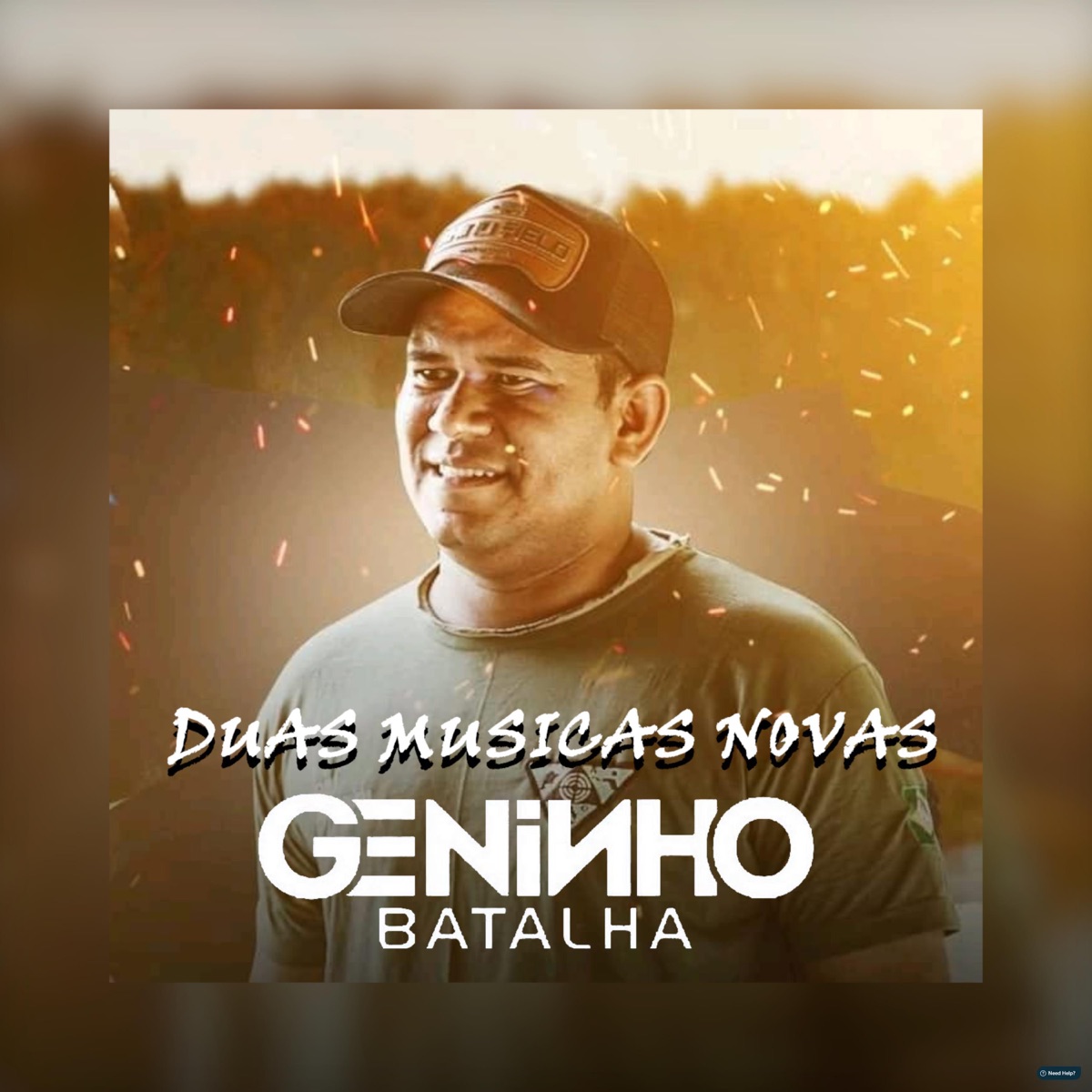 Duas Musicas Novas - Single by Geninho Batalha album cover