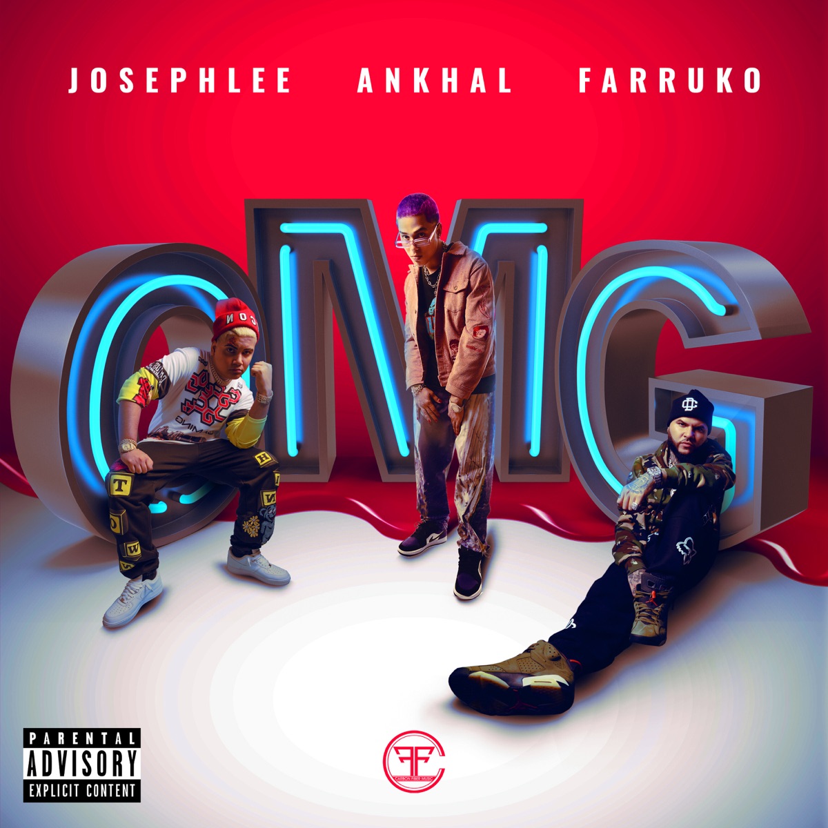 OMG - Single by Josephlee, Farruko & Ankhal album cover