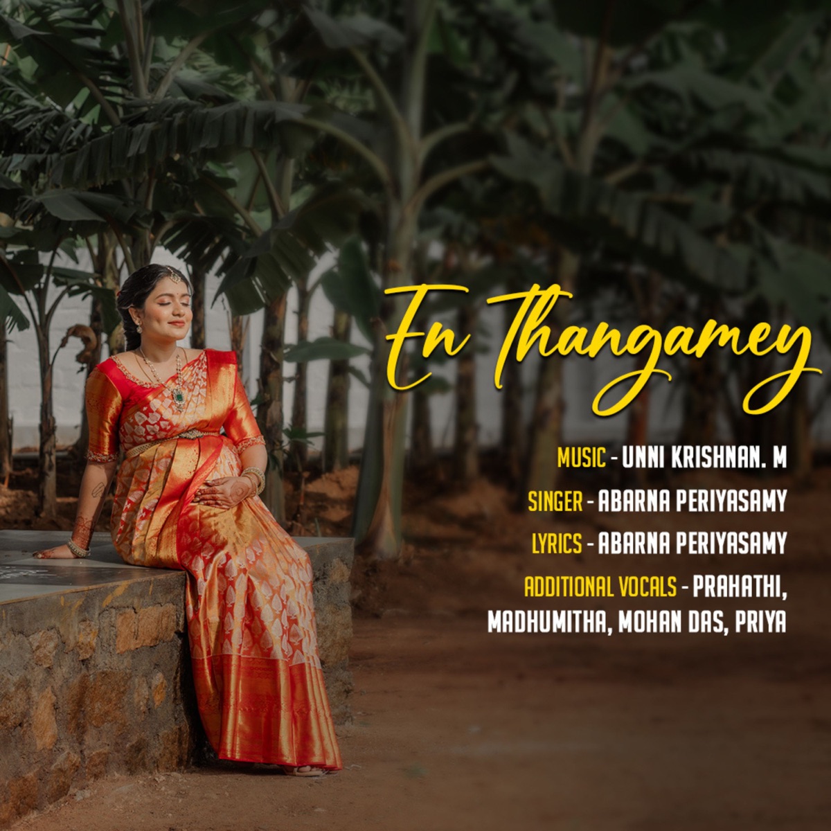 En Thangamey (feat. Abarna Periyasamy) - Single by Unni Krishnan. M album cover