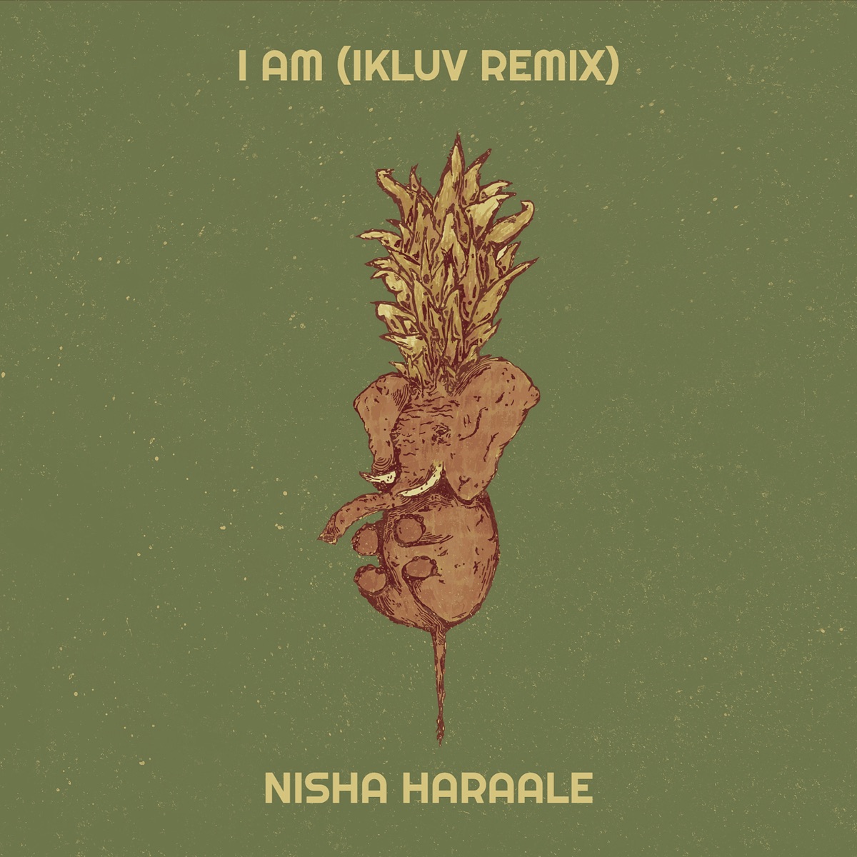 I Am (Ikluv Remix) - Single by Nisha Haraale album cover