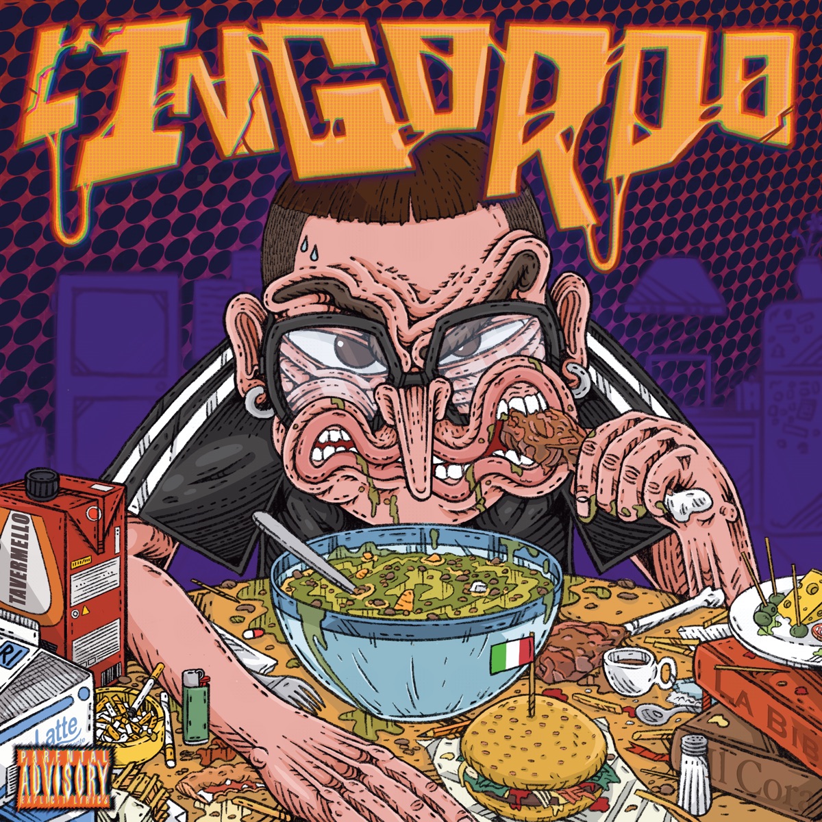 L’Ingordo - Single by Rimorchio, Sufien & Murcielago album cover