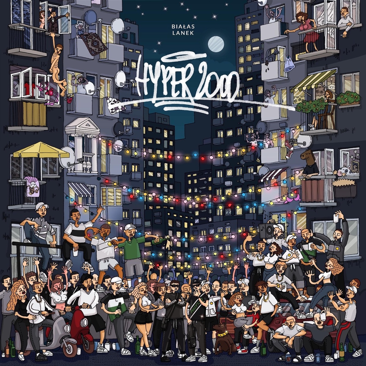 HYPER2000 by Białas & Lanek album cover
