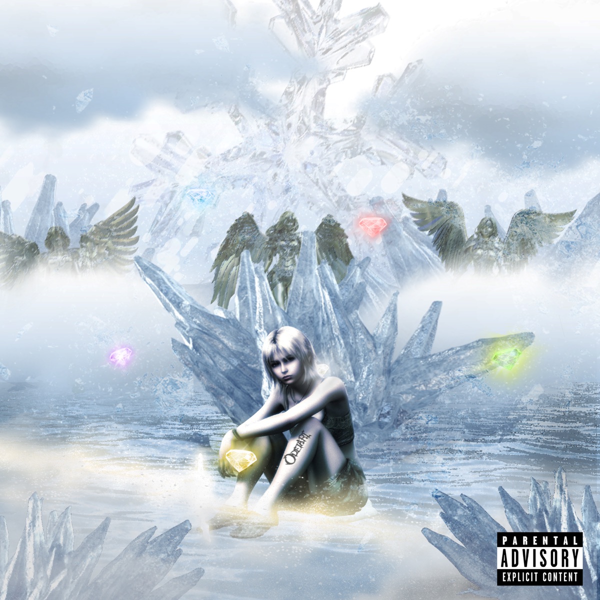 KEEP UP // FROSTBITE - Single by Odetari album cover