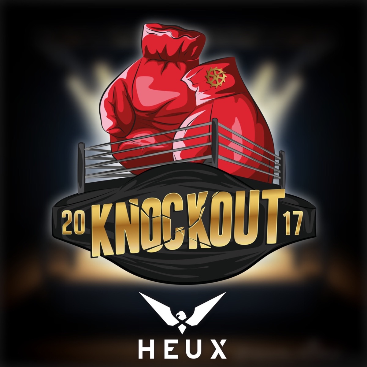 Knockout 2017 - Single by Heux album cover