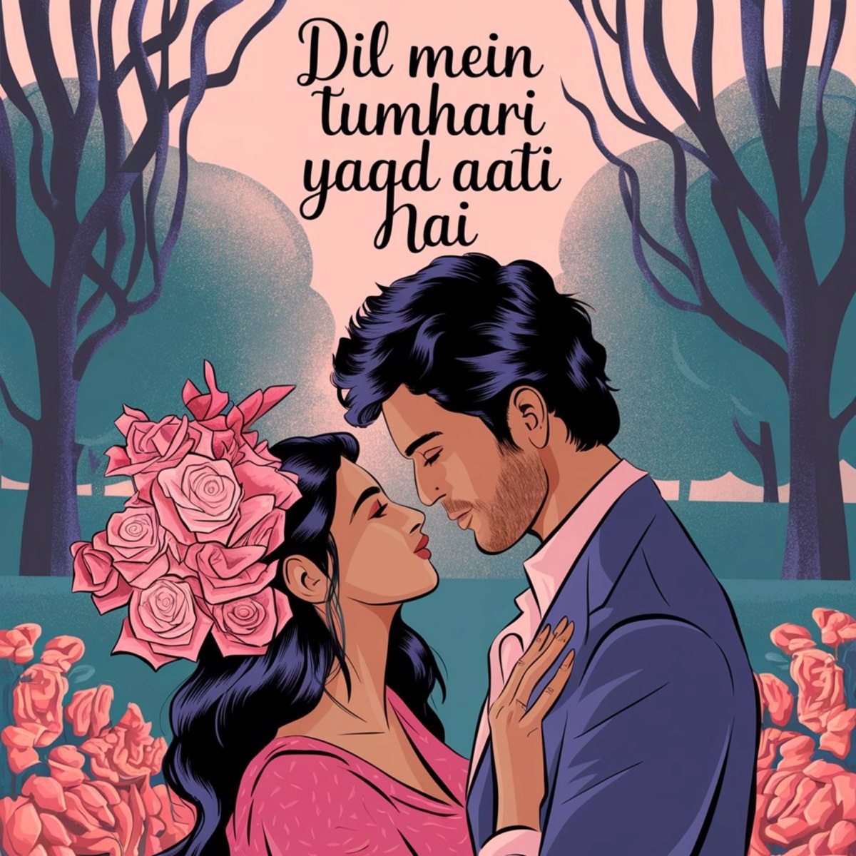 Dil Mein Tumhari Yaad Aati Hai - Single by Mursalin Amjad & Jawad Ahmed album cover