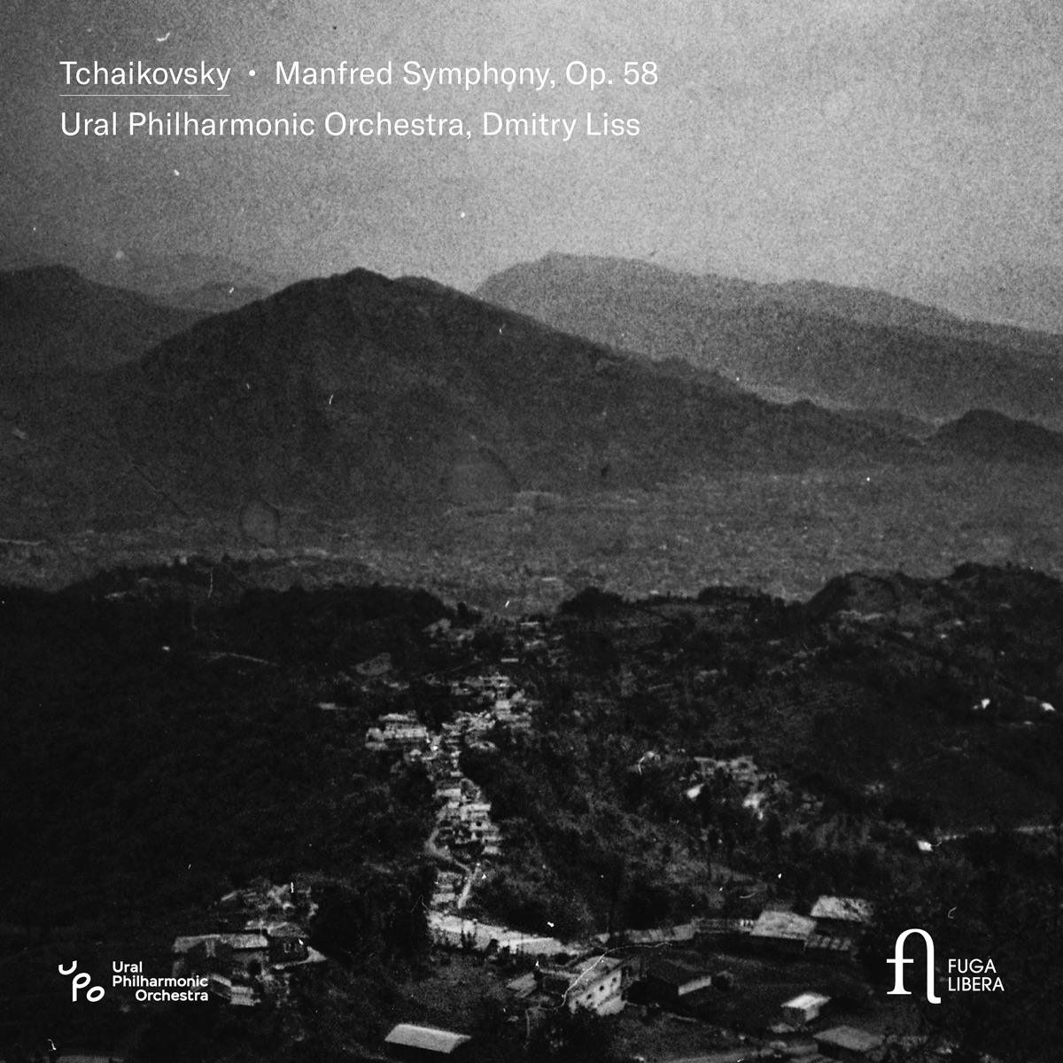 Tchaikovsky: Manfred Symphony, Op. 58 by Ural Philharmonic Orchestra & Dmitry Liss album cover