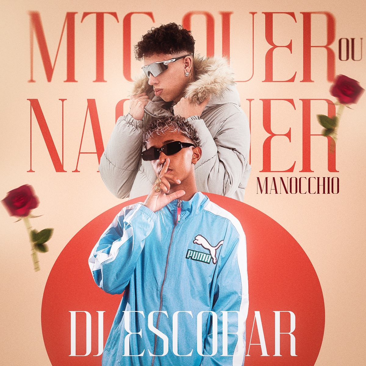 MTG Quer Ou Não Quer - Single by DJ ESCOBAR & Manocchio album cover