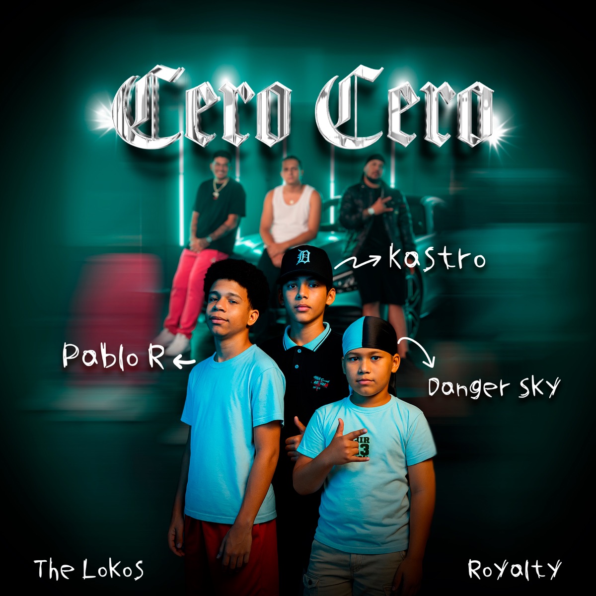 Cero Cero - Single by Pablo R, Kastro & Danger Sky album cover