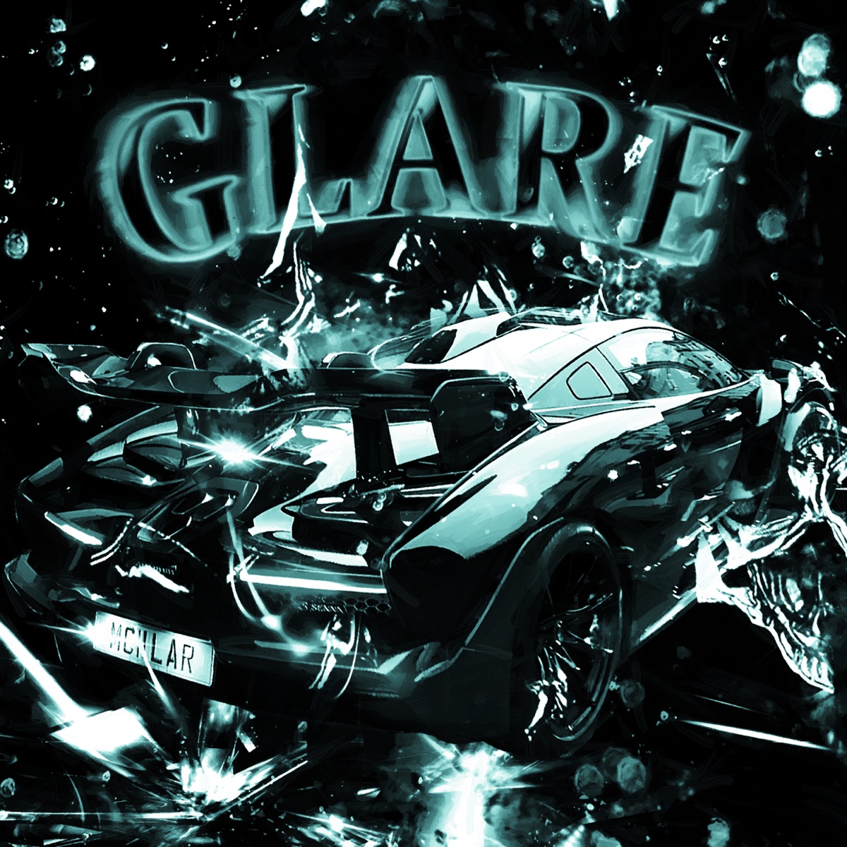 GLARE - Single by KIXNX, AKXNA & mxz+ album cover