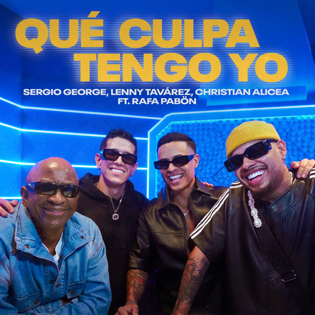 Qué Culpa Tengo Yo (feat. Rafa Pabön) - Single by Sergio George, Lenny Tavárez & Christian Alicea album cover