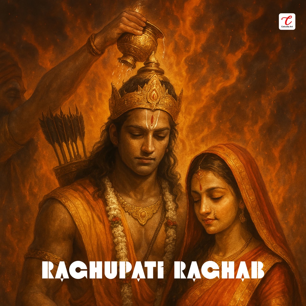 Raghupati Raghab - Single by Debarshi Halder & Bipra Bala album cover
