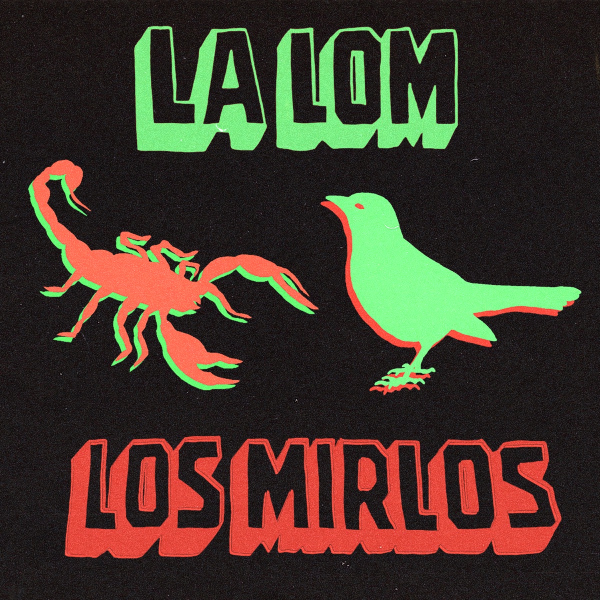 Luchando / Llanto en la Selva - Single by LA LOM & Los Mirlos album cover