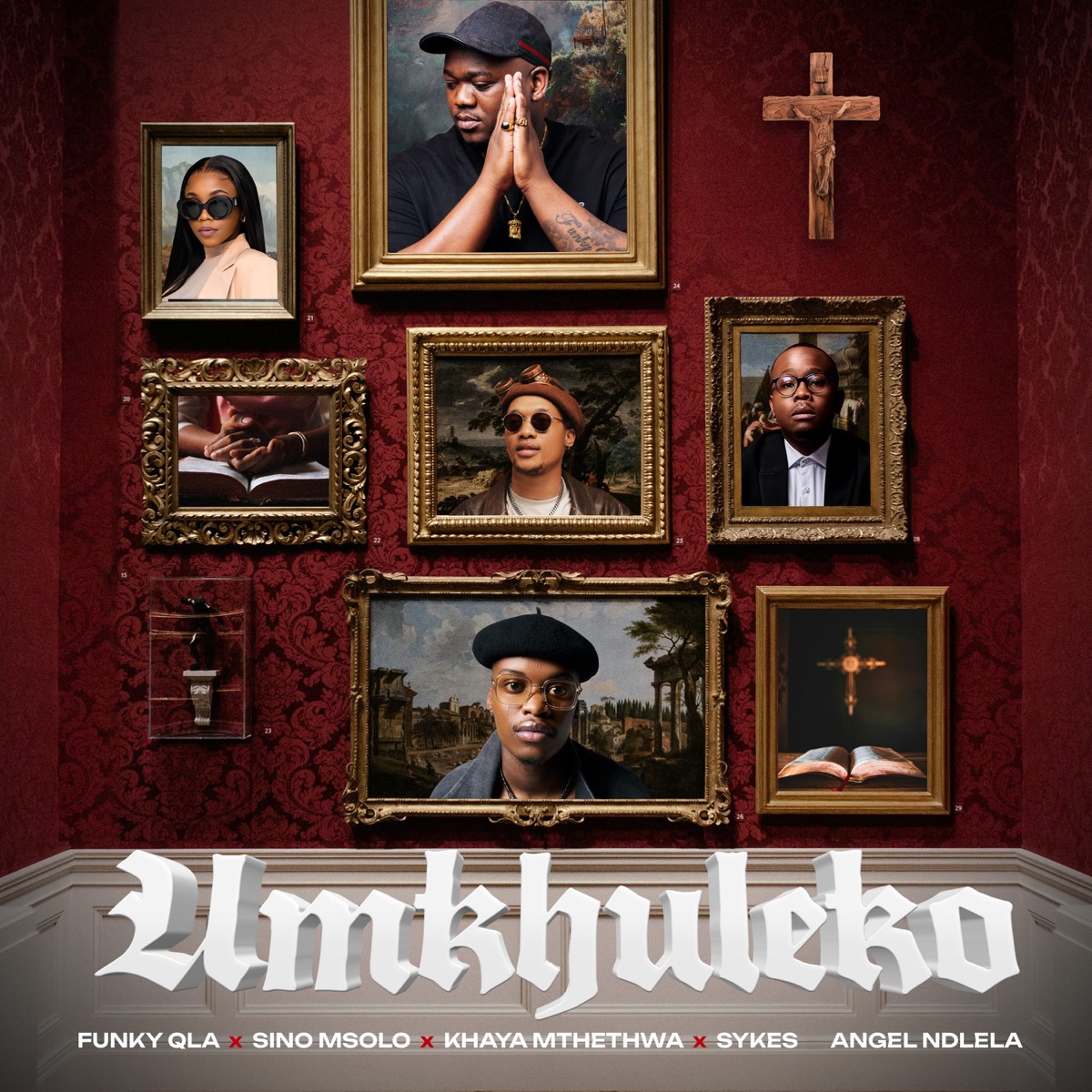 Umkhuleko (feat. Angel Ndlela) - Single by Funky Qla, Sino Msolo, Sykes & Khaya Mthethwa album cover